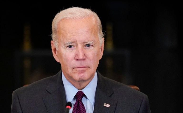 Biden huddles with economic team after worse-than-expected inflation report