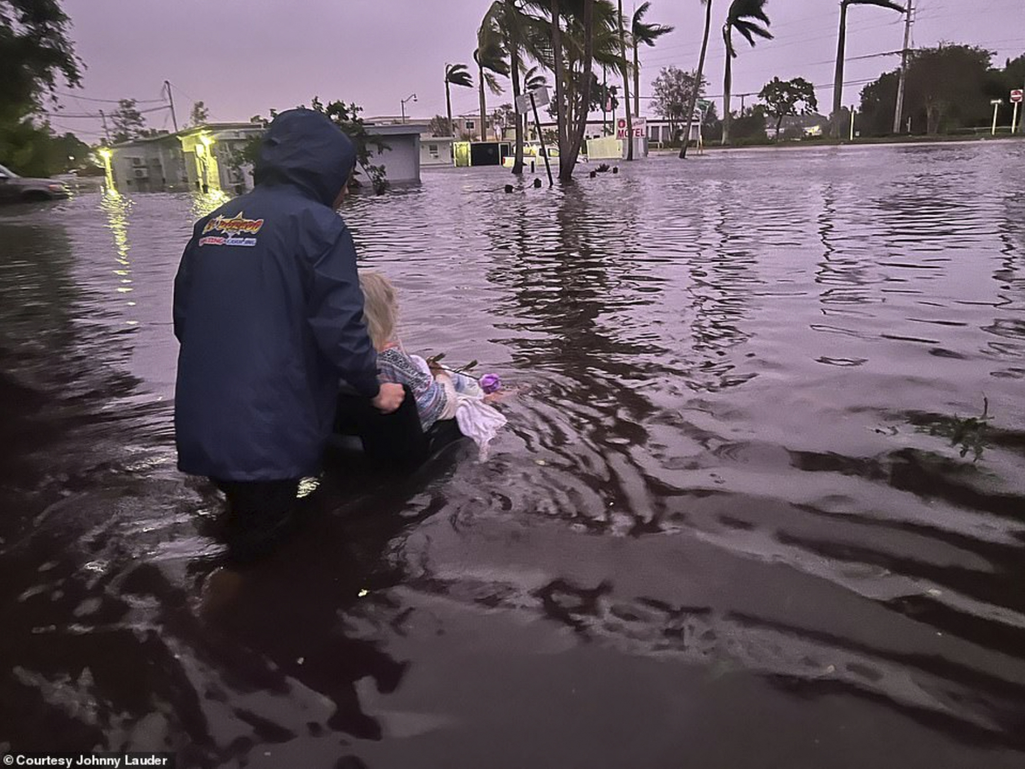 Tropical Weather Man Rescues Mom