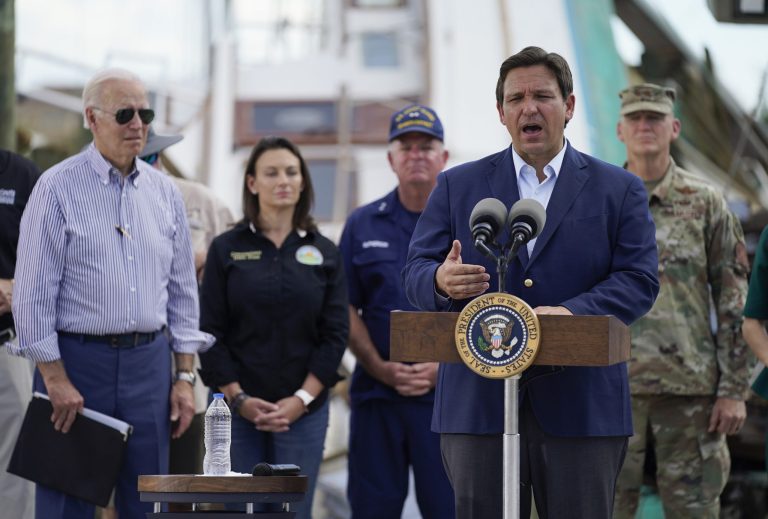 President DeSantis? Twitter buzzes as governor speaks behind presidential seal