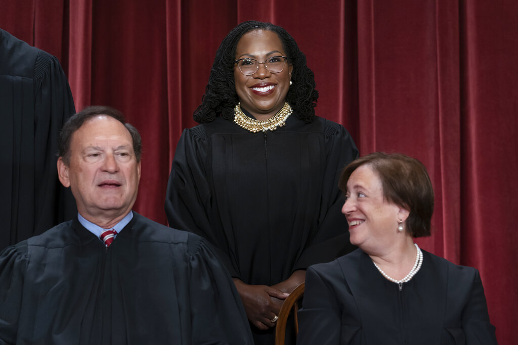 Samuel Alito, Elena Kagan, Ketanji Brown Jackson