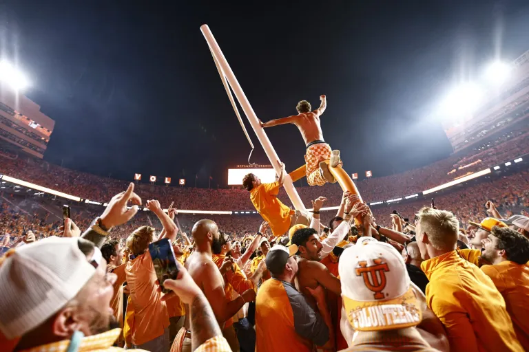 University of Tennessee fined $100,000 for on-field celebration following win over Alabama