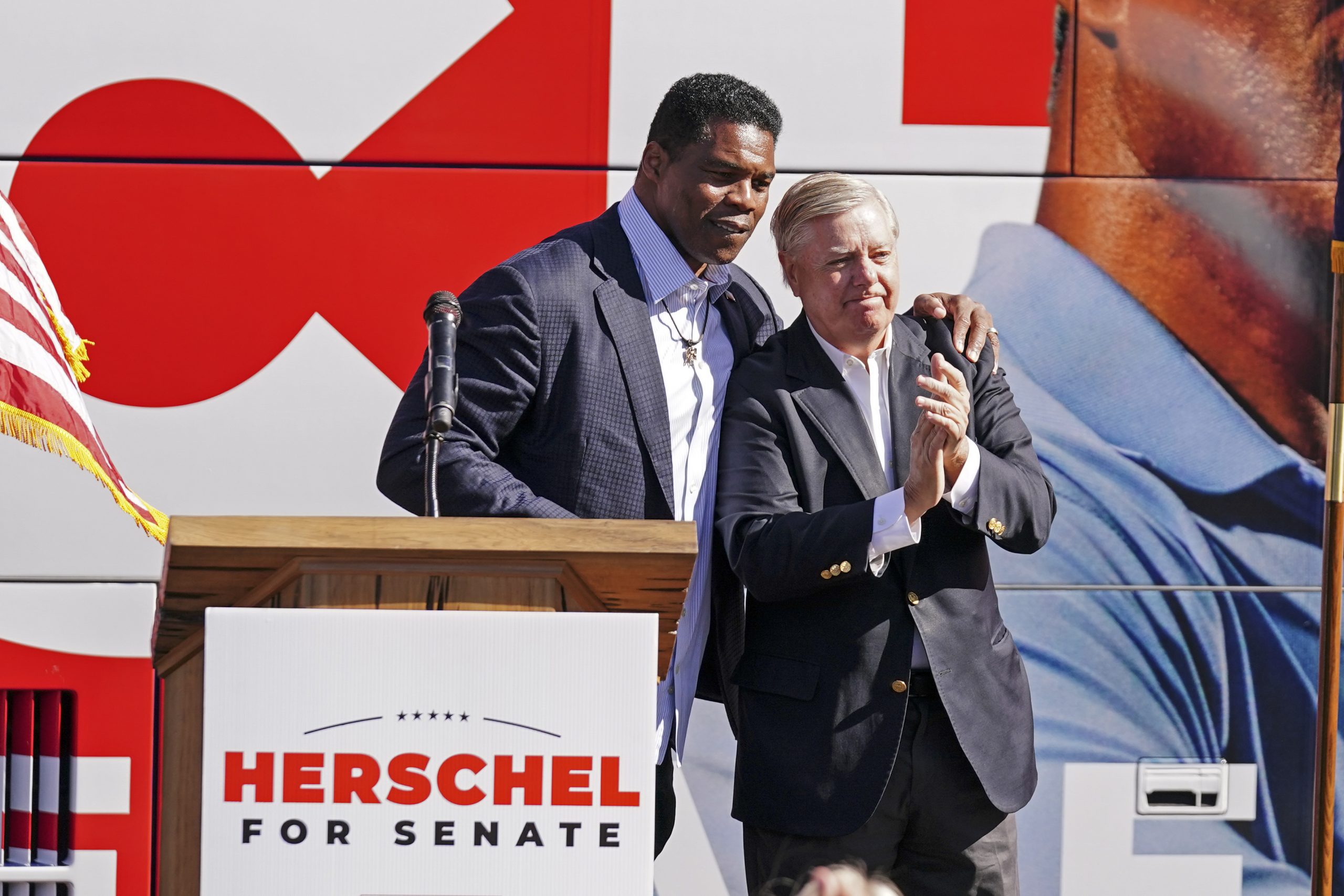 Herschel Walker, Lindsey Graham