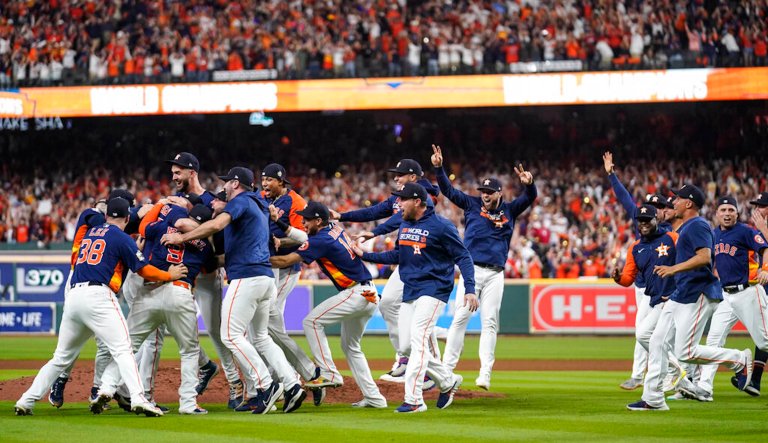 WATCH: Houston Astros defeat Philadelphia Phillies to win second-ever World Series