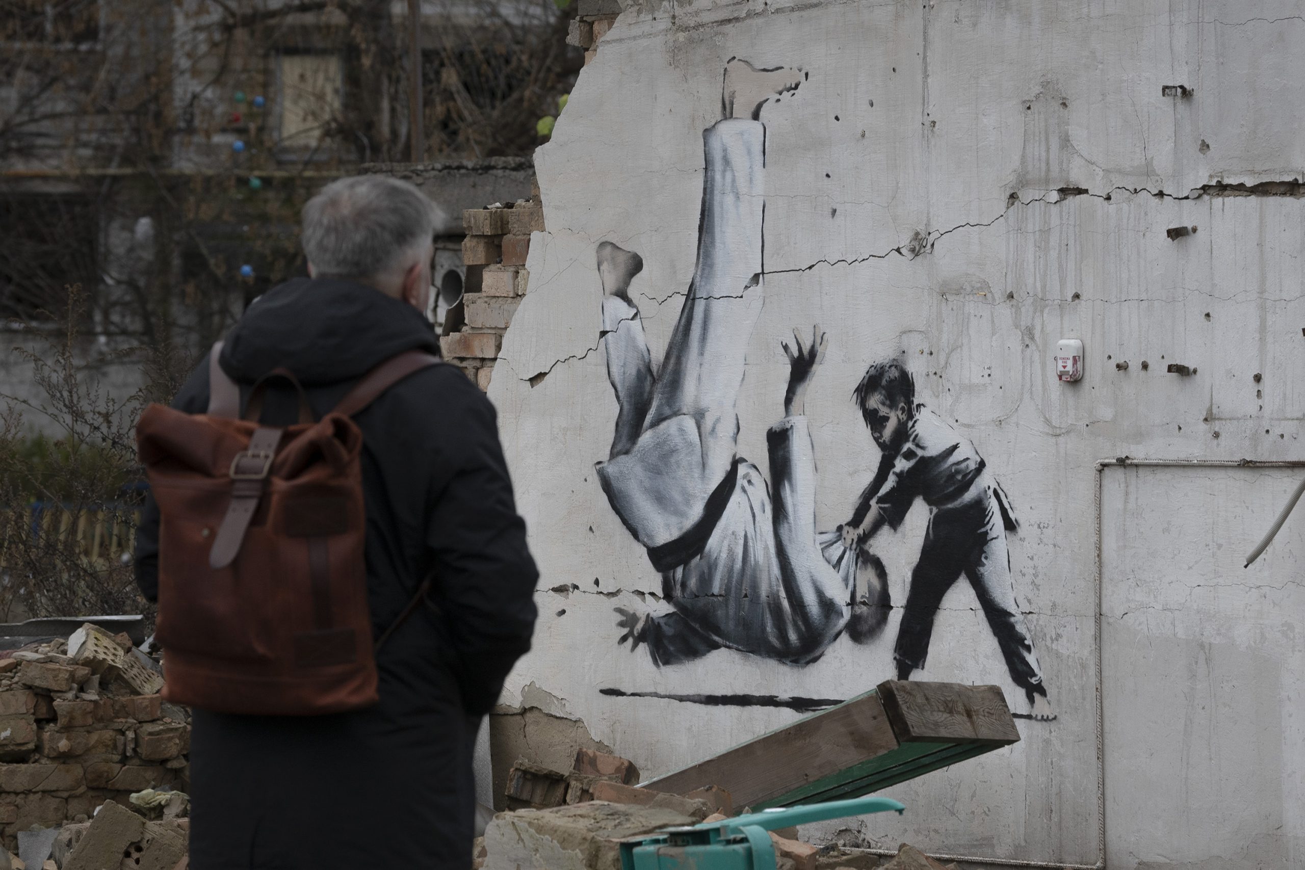Russia Ukraine War Banksy