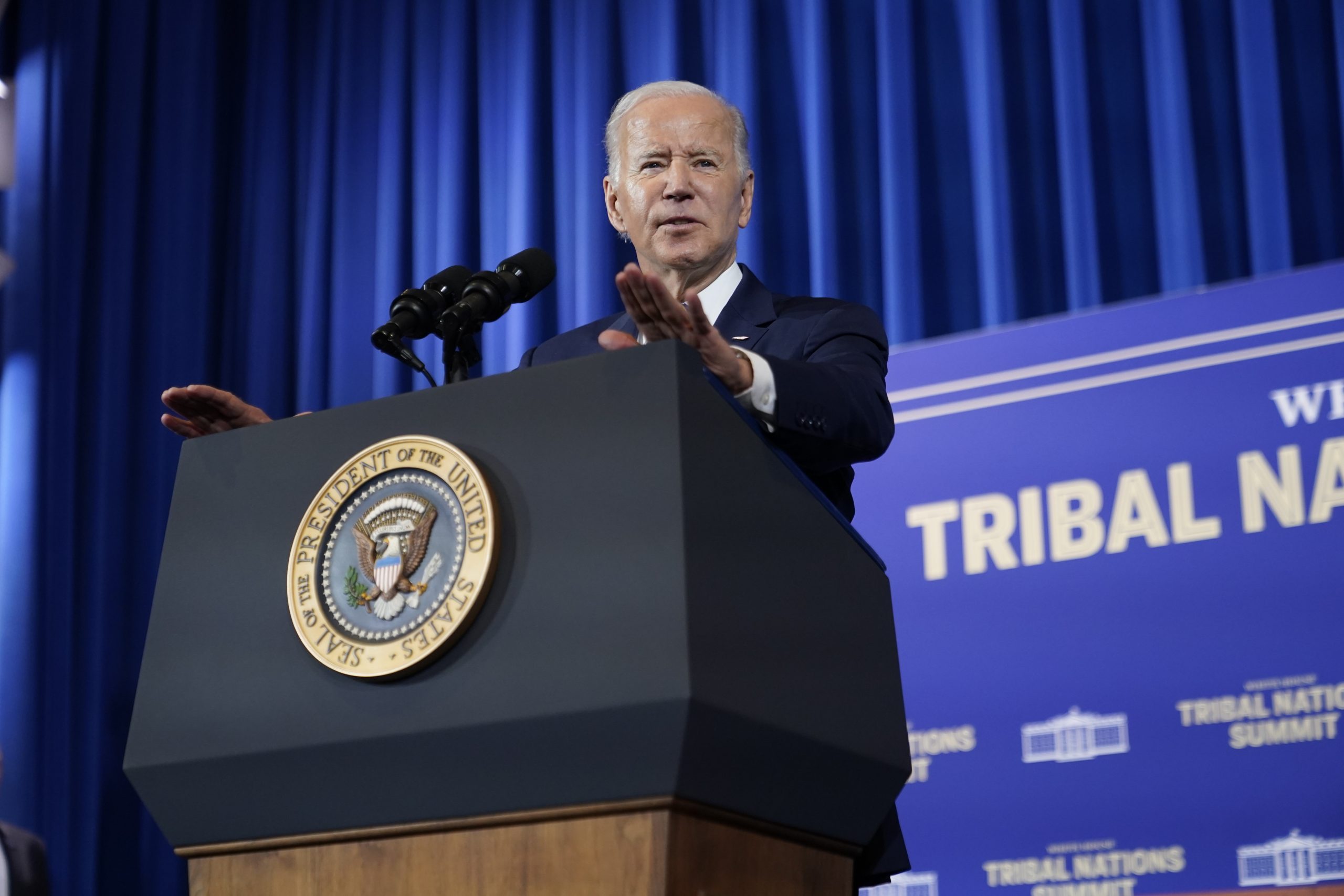 ‘I don’t know about that’: Biden casts doubt on 2024 run