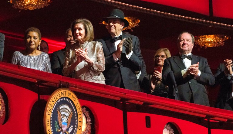 Paul Pelosi makes first public appearance since attack at Kennedy Center Honors