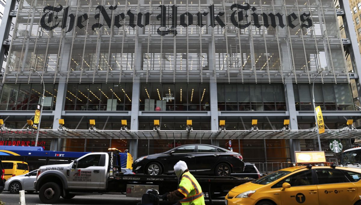 New York Times criticized over crossword that resembles swastika on ...