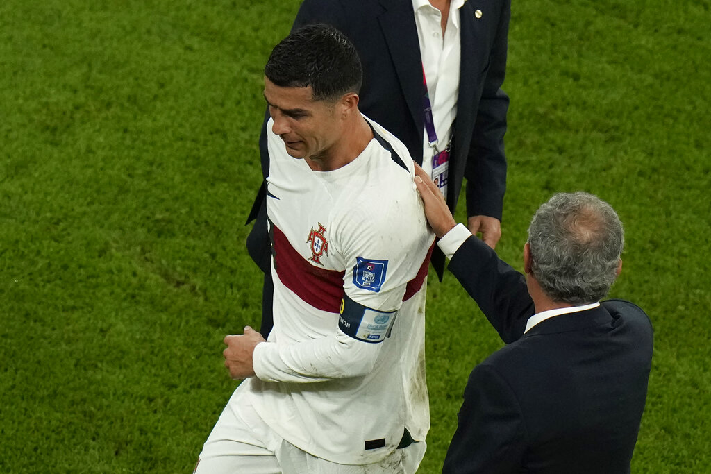 WCup Morocco Portugal Soccer