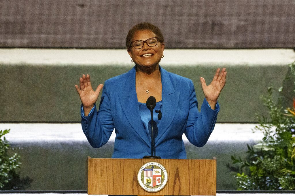 Mayor Karen Bass declares state of emergency on homelessness in Los Angeles