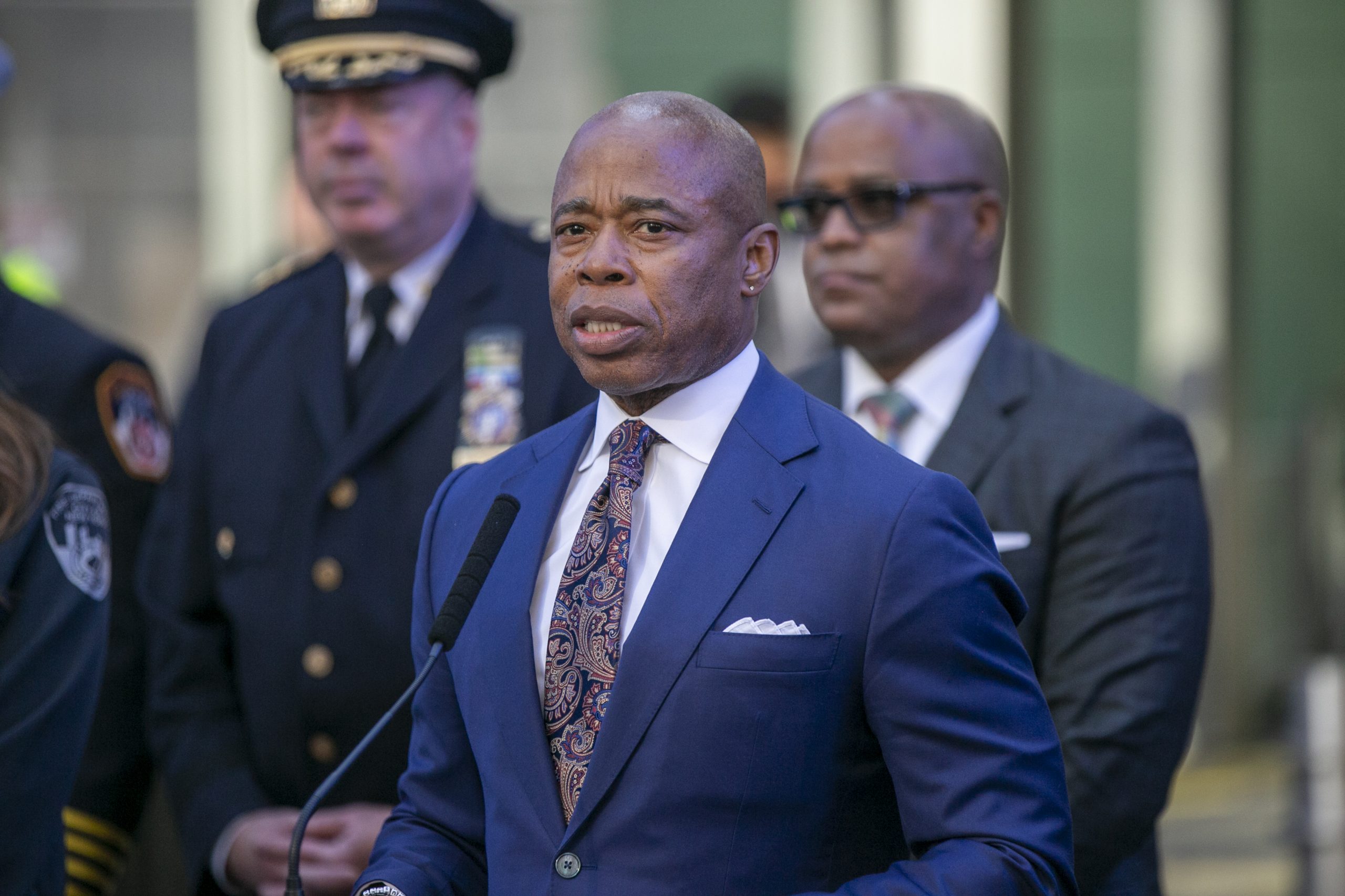 Eric Adams accuses de Blasio administration of leaving city in ‘disarray’