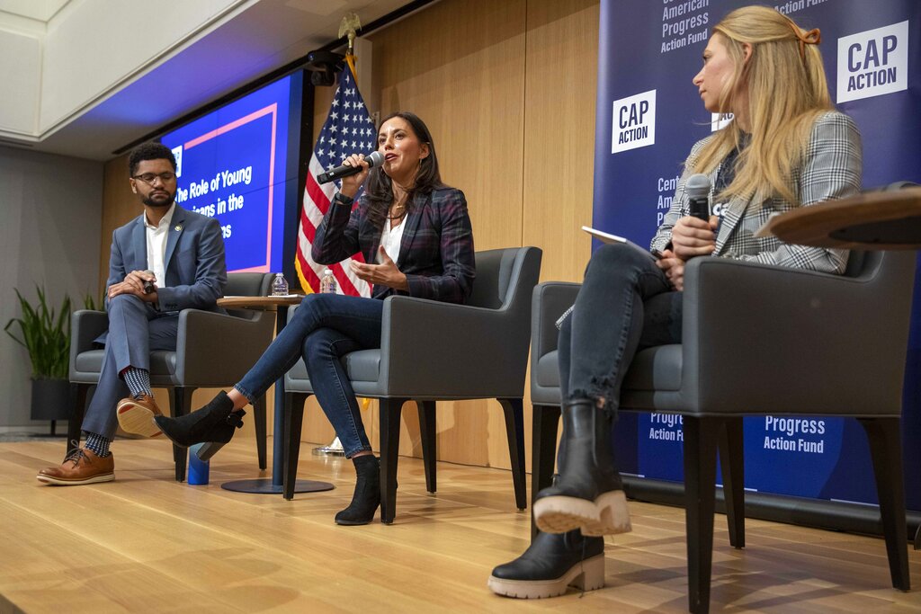 Cristina Tzintzún Ramirez, Maxwell Frost, Rachael Russell