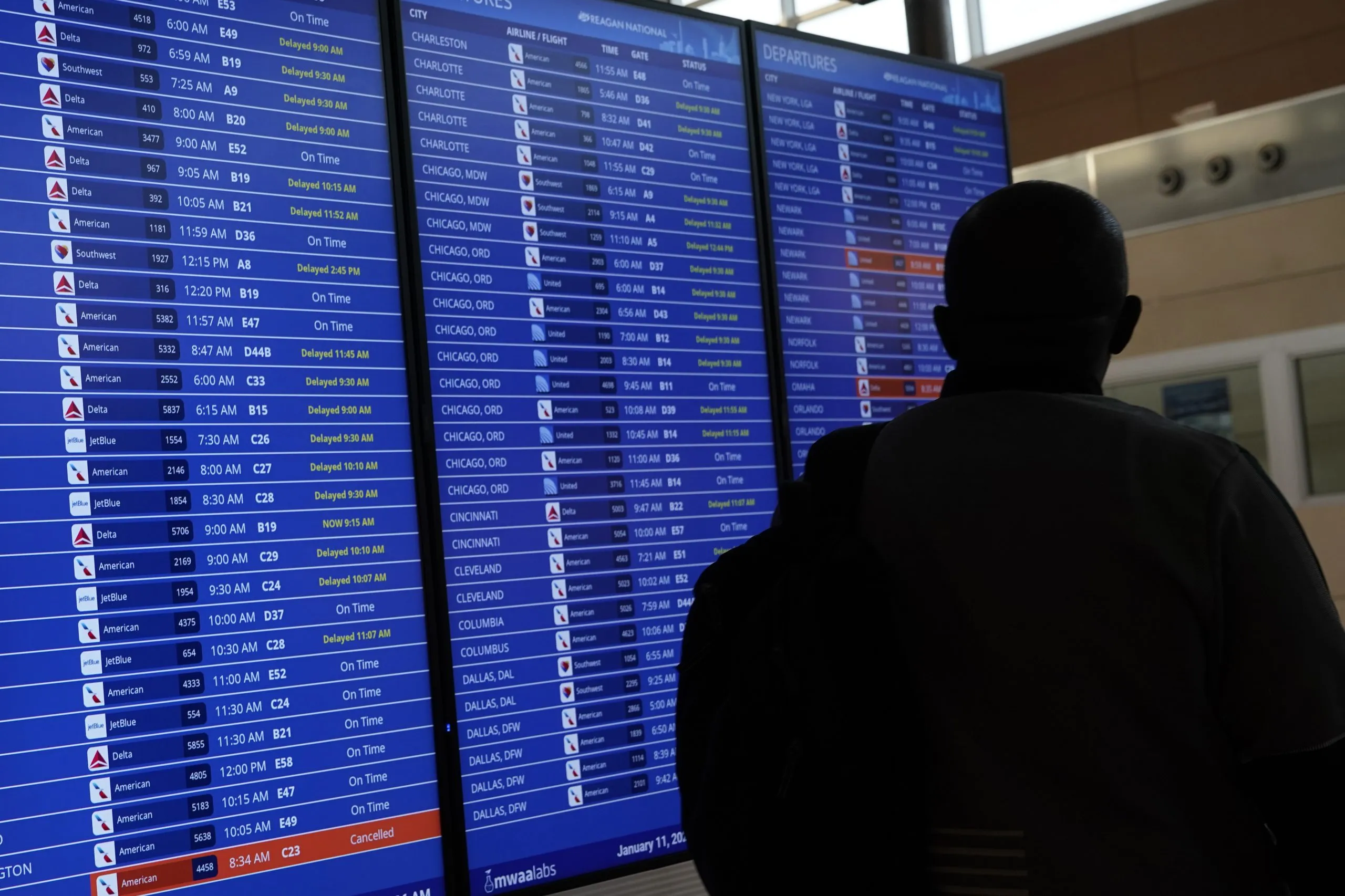 More than 6,000 flights delayed amid FAA system trouble