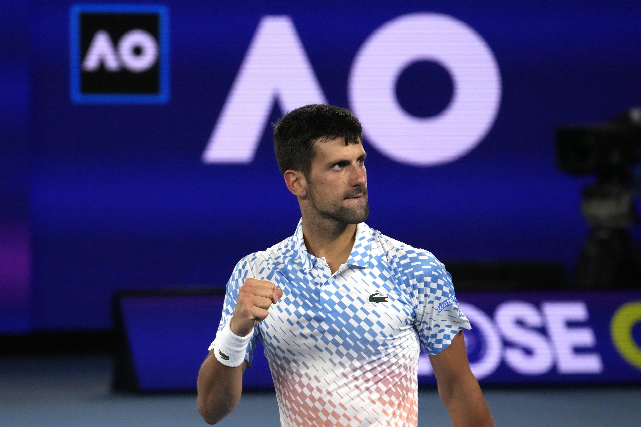 Novak Djokovic’s father spotted with pro-Putin flag in footage near Australian Open