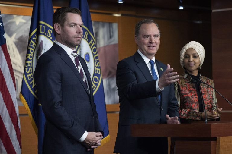 Swalwell accuses McCarthy of ‘political abuse’ for removal from Intel committee