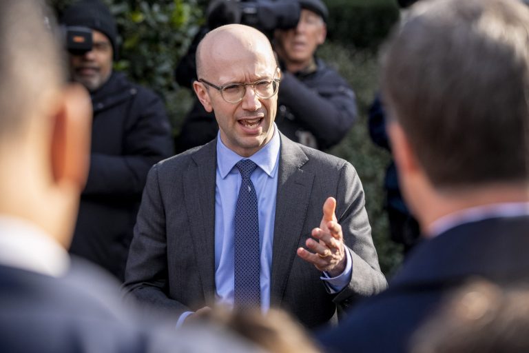 Ian Sams, with the White House counsel's office, speaks to reporters outside of the West Wing of the White House in Washington, Wednesday, Feb. 1, 2023. The FBI has searched President Joe Biden's Rehoboth Beach, Delaware, home as part of its investigation into the potential mishandling of classified documents. Biden's attorney says that agents didn't find any classified documents during the Wednesday search but did take some handwritten notes and other materials relating to Biden's time as vice president for review.
