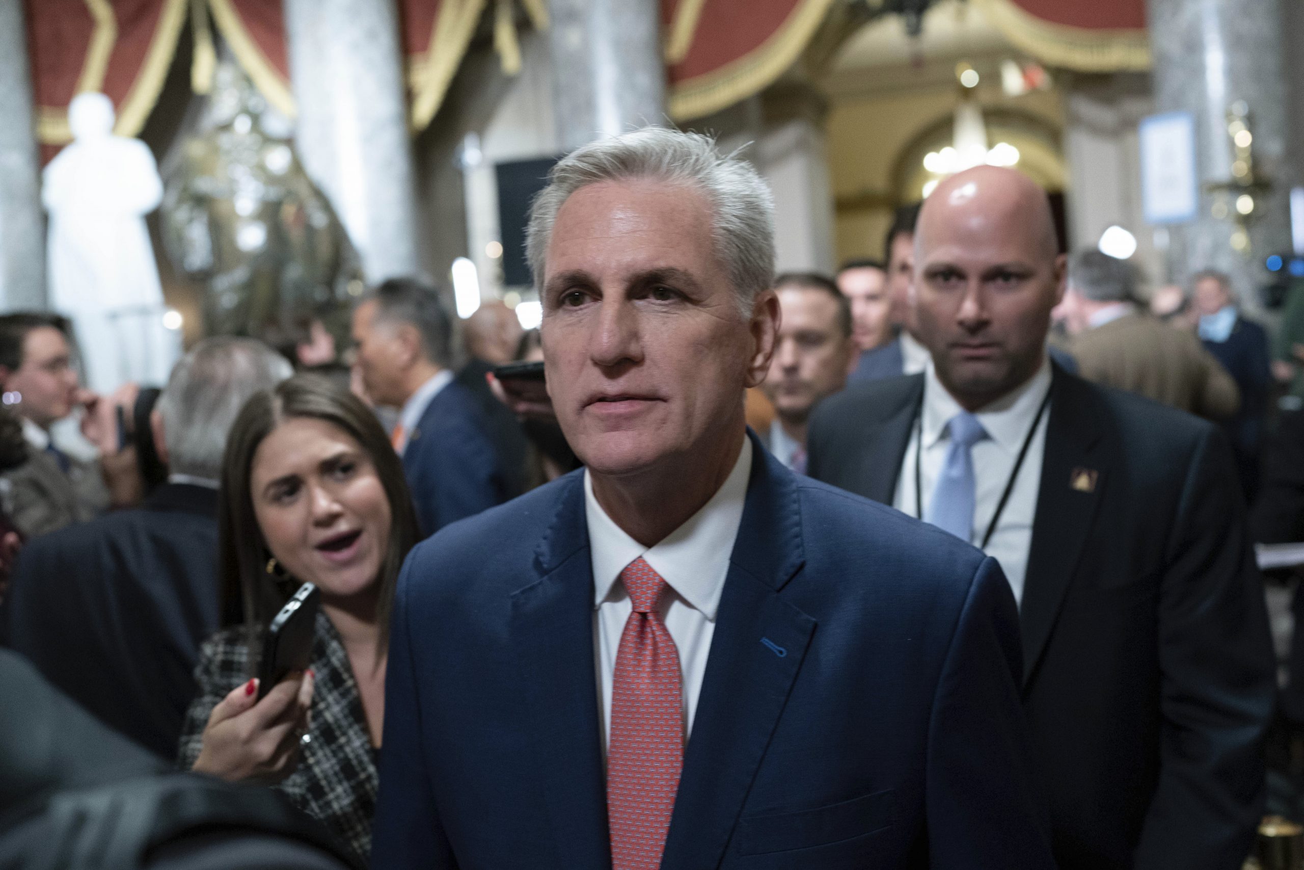 McCarthy walks debt ceiling tightrope in first major test of speakership