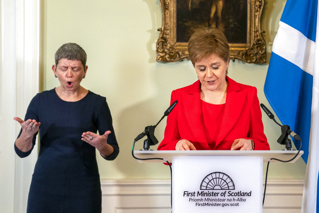 Britain Scotland Sturgeon