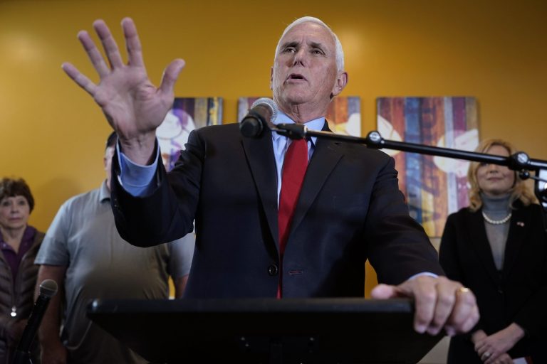 Pence says there’s ‘no room’ in GOP leadership ‘for apologists for Putin’