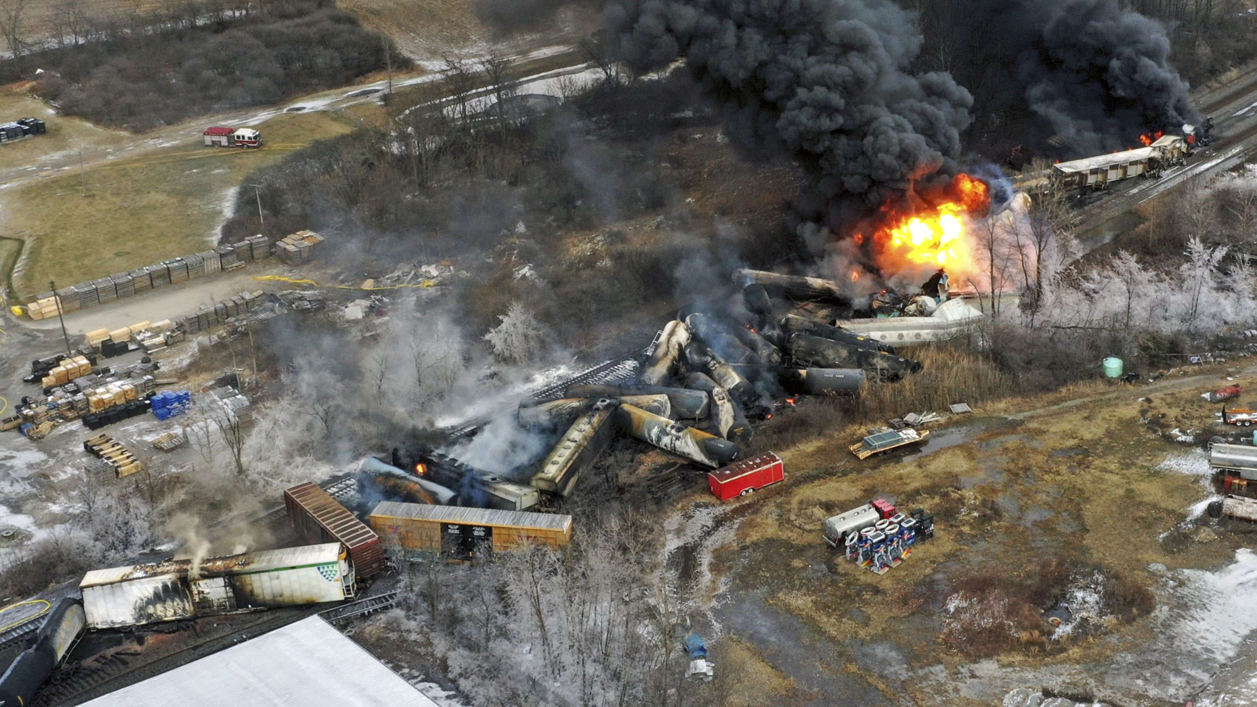 Train Derailment Ohio-Railroad Safety