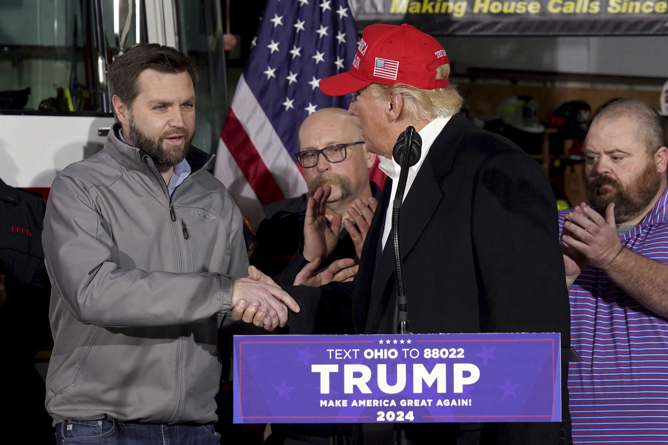 Trump Train Derailment Ohio