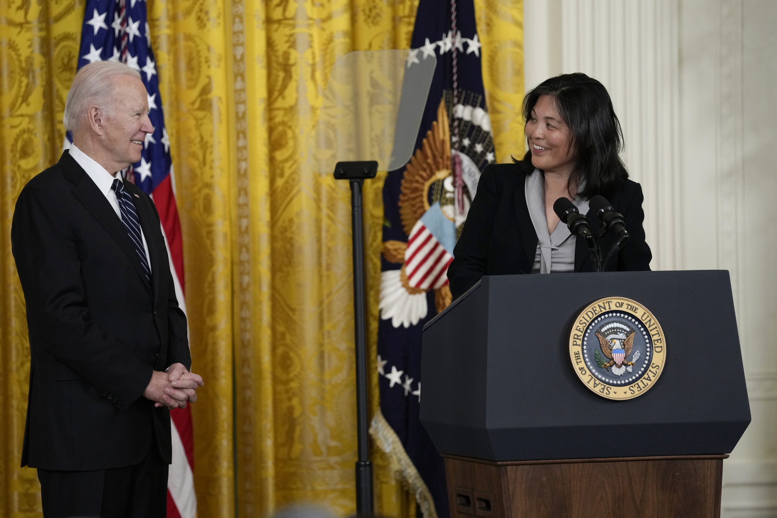 Lacks the votes, has the job: Biden keeping Julie Su as acting labor secretary indefinitely