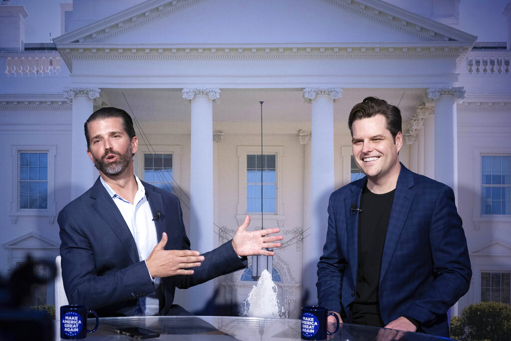 Donald Trump Jr., Matt Gaetz