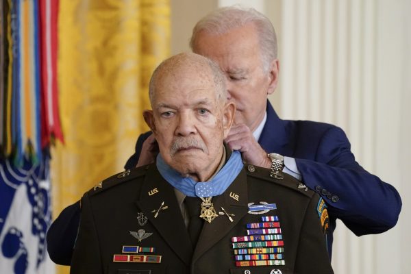 Vietnam veteran receives highest military award nearly 60 years later