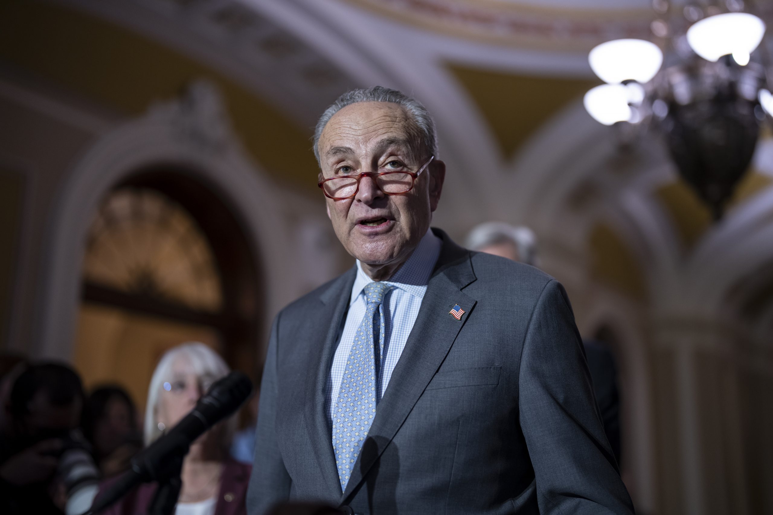 Chuck Schumer will hold hearings on ‘unpatriotic’ GOP ‘ransom note’ over debt ceiling