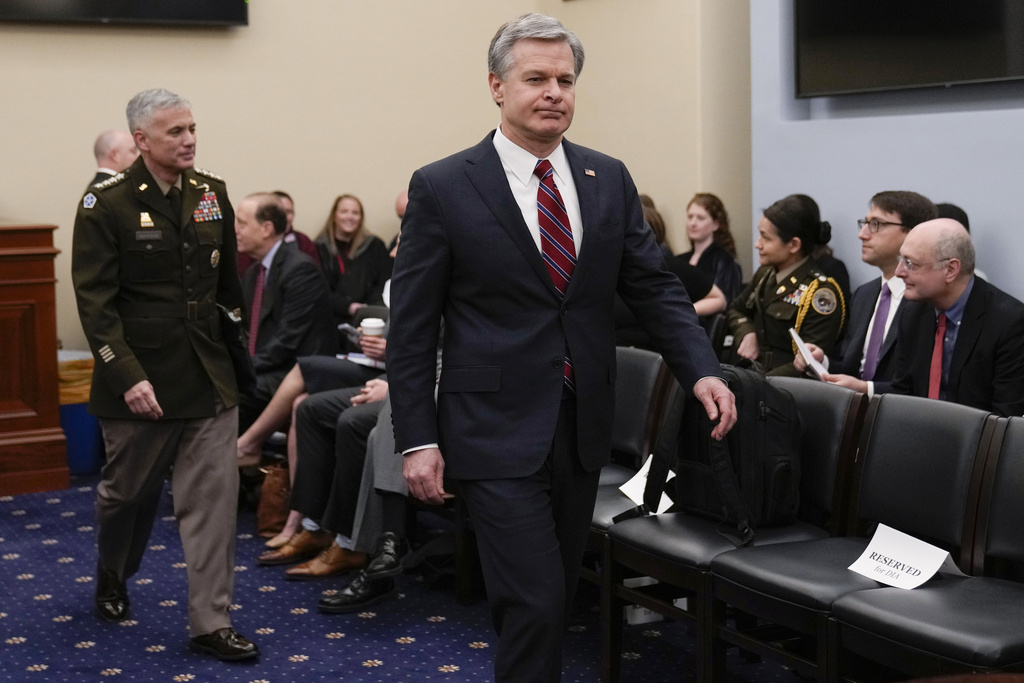 Christopher Wray, Paul Nakasone
