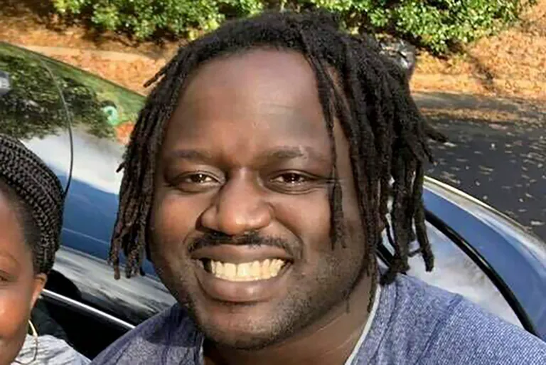 This undated photo provided by Ben Crump Law shows Irvo Otieno. Video from a state mental hospital shows Otieno, who was handcuffed and shackled, being pinned to the ground by deputies who are now facing second-degree murder charges in his death, according to Otieno's relatives and their legal team, who viewed the footage Thursday, March 16, 2023. 