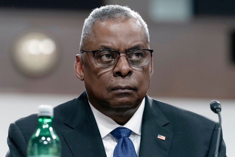 Secretary of Defense Lloyd Austin.
