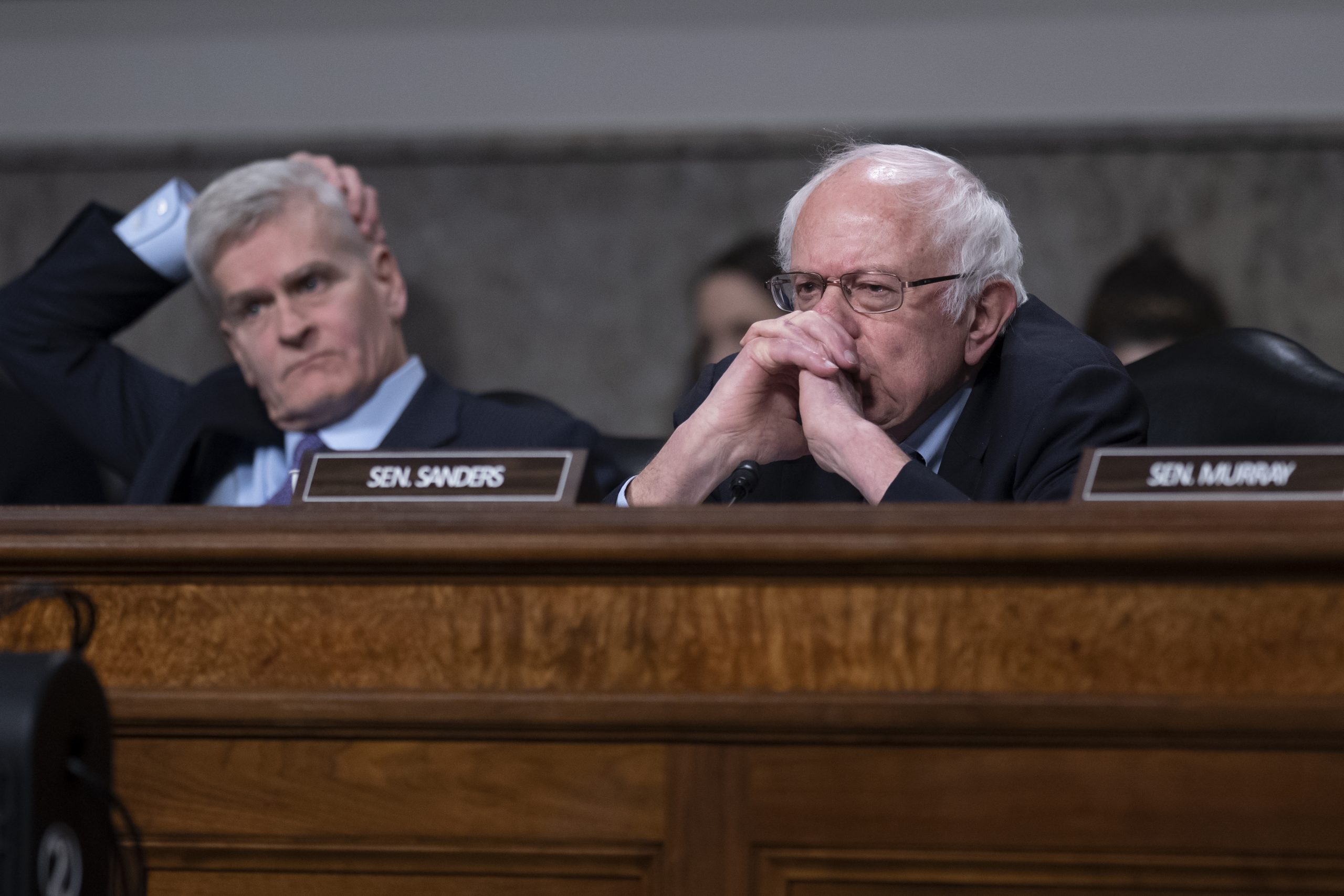 Bill Cassidy, Bernie Sanders