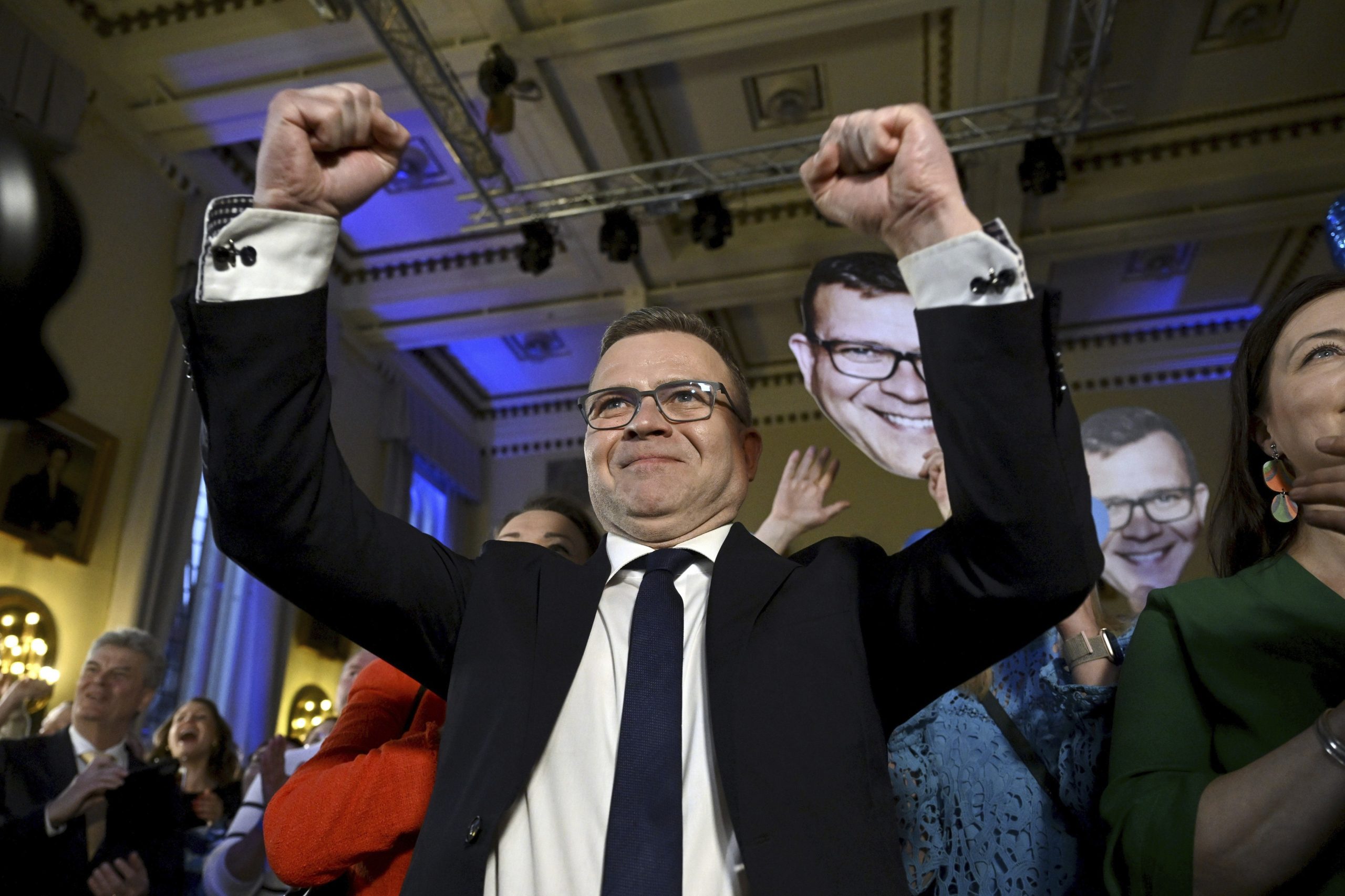 APTOPIX Finland Elections
