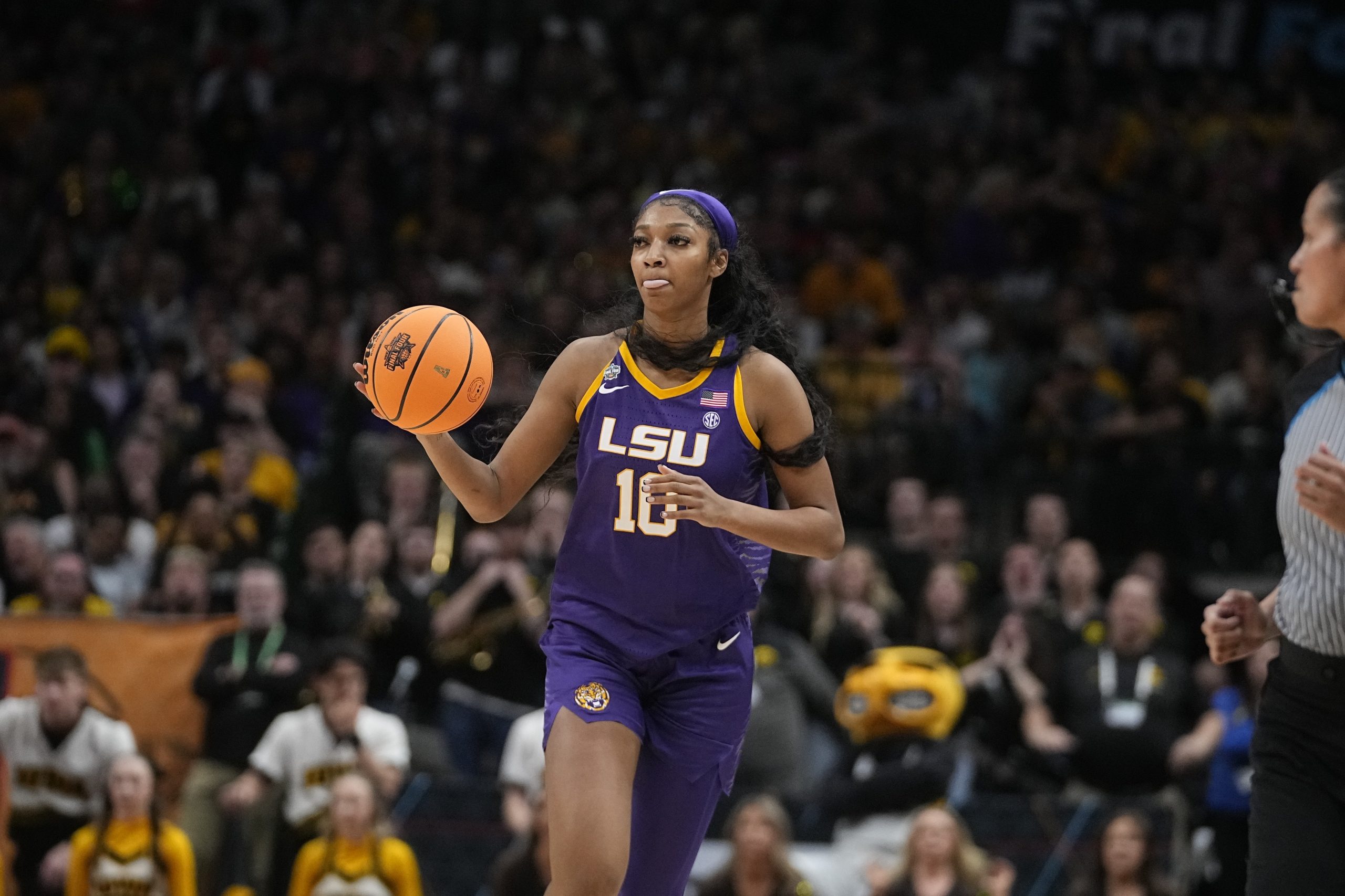 NCAA LSU Iowa Basketball