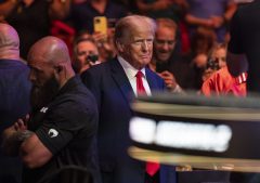 WATCH: Trump gets standing ovation at UFC 287, crowd chants ‘USA!’