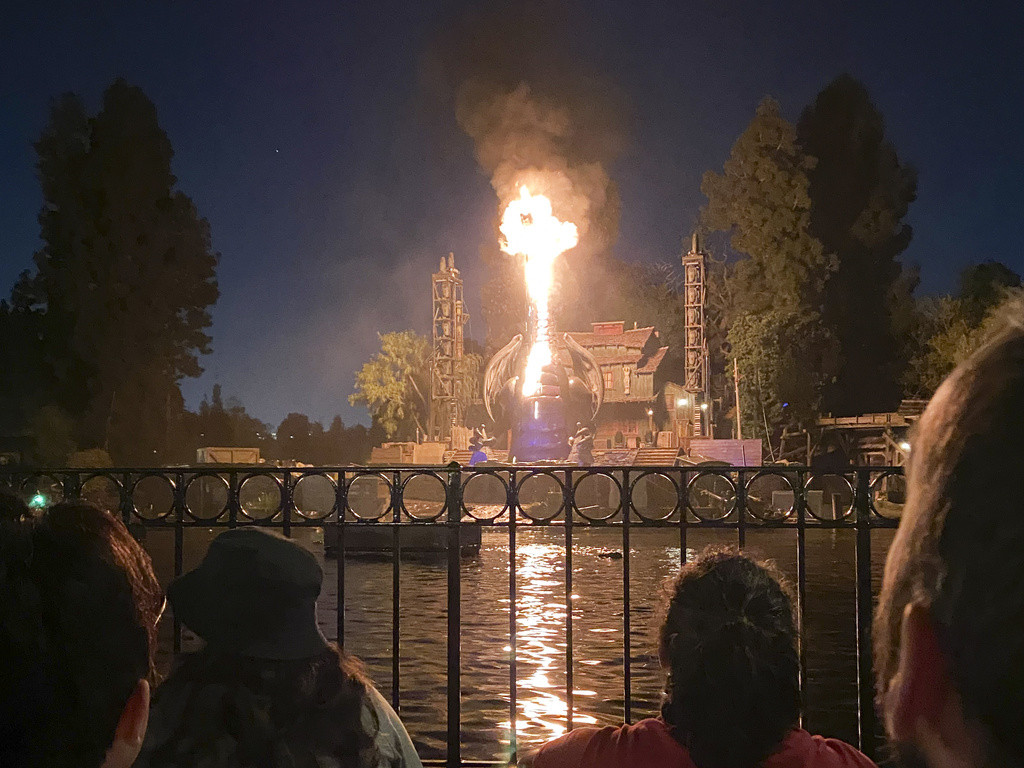 Disney halts some fire effects worldwide after fire during Disneyland show