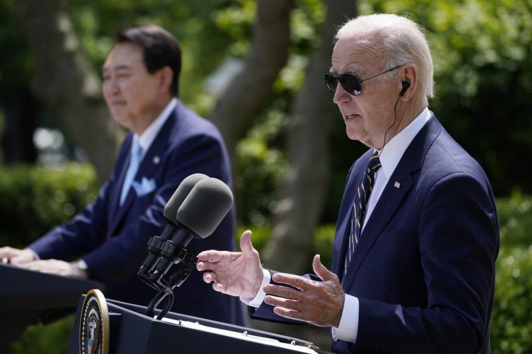 President Joe Biden reiterated Wednesday that he will not meet with House Speaker Kevin McCarthy to negotiate a debt limit increase.