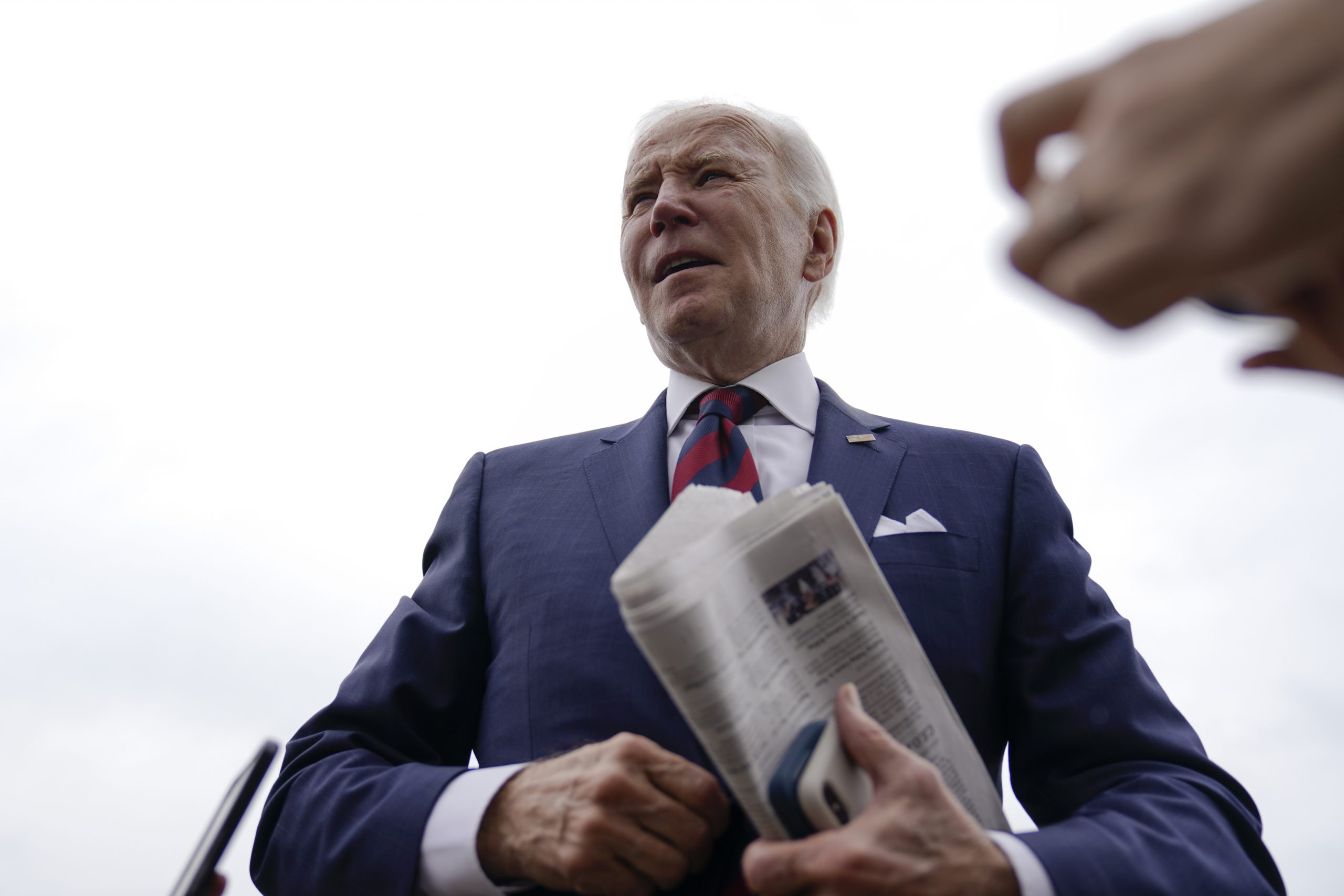 Biden says debt limit talks are ‘moving along’ but ‘not there yet’