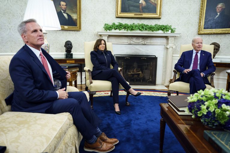 Vice President Kamala Harris' virtually briefed 