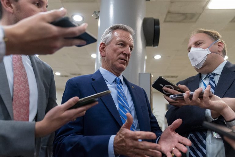 Why Tommy Tuberville won’t back down on stalling 250 military nominees in the Senate