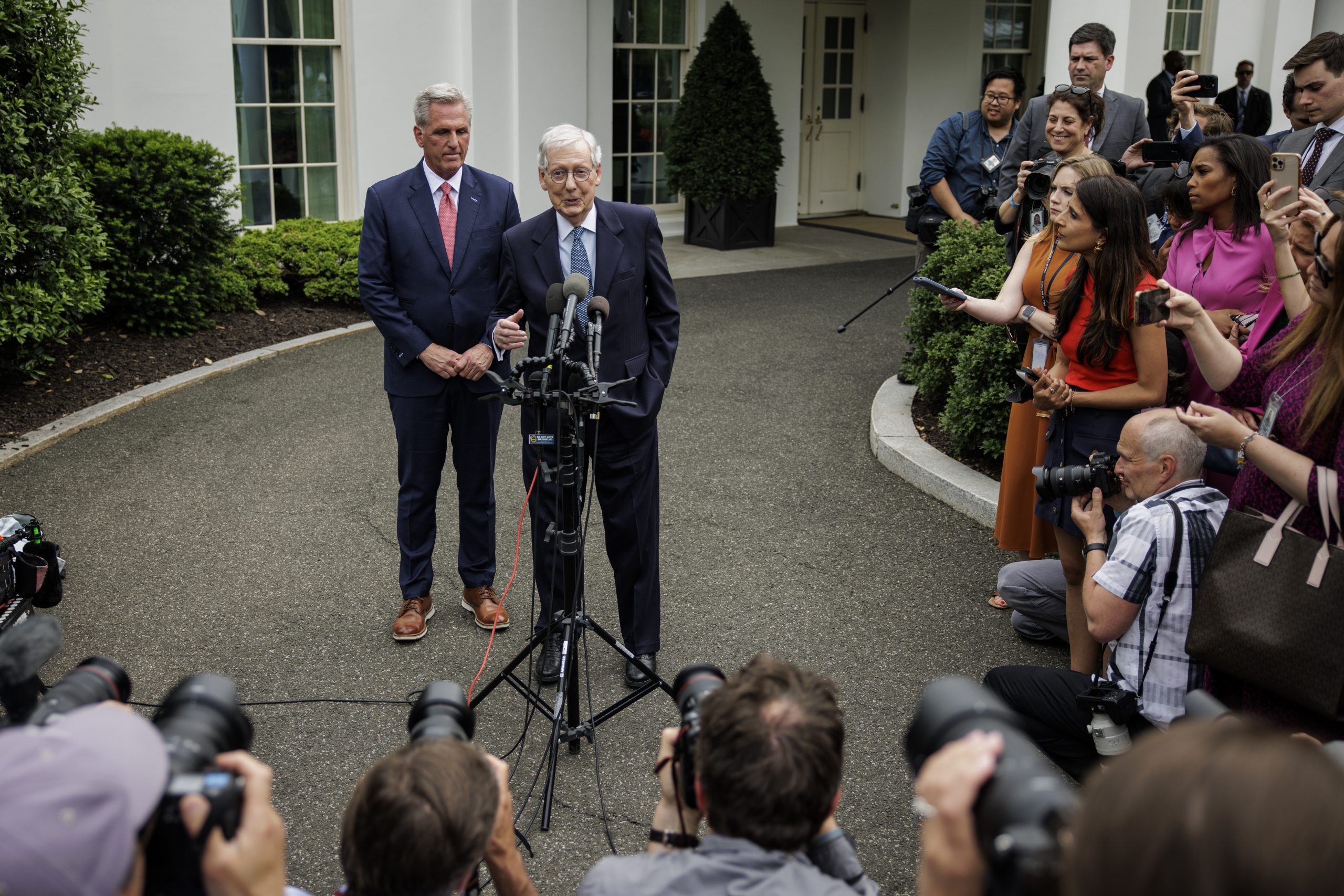 McConnell gets what he asked for: A back seat to debt ceiling negotiations