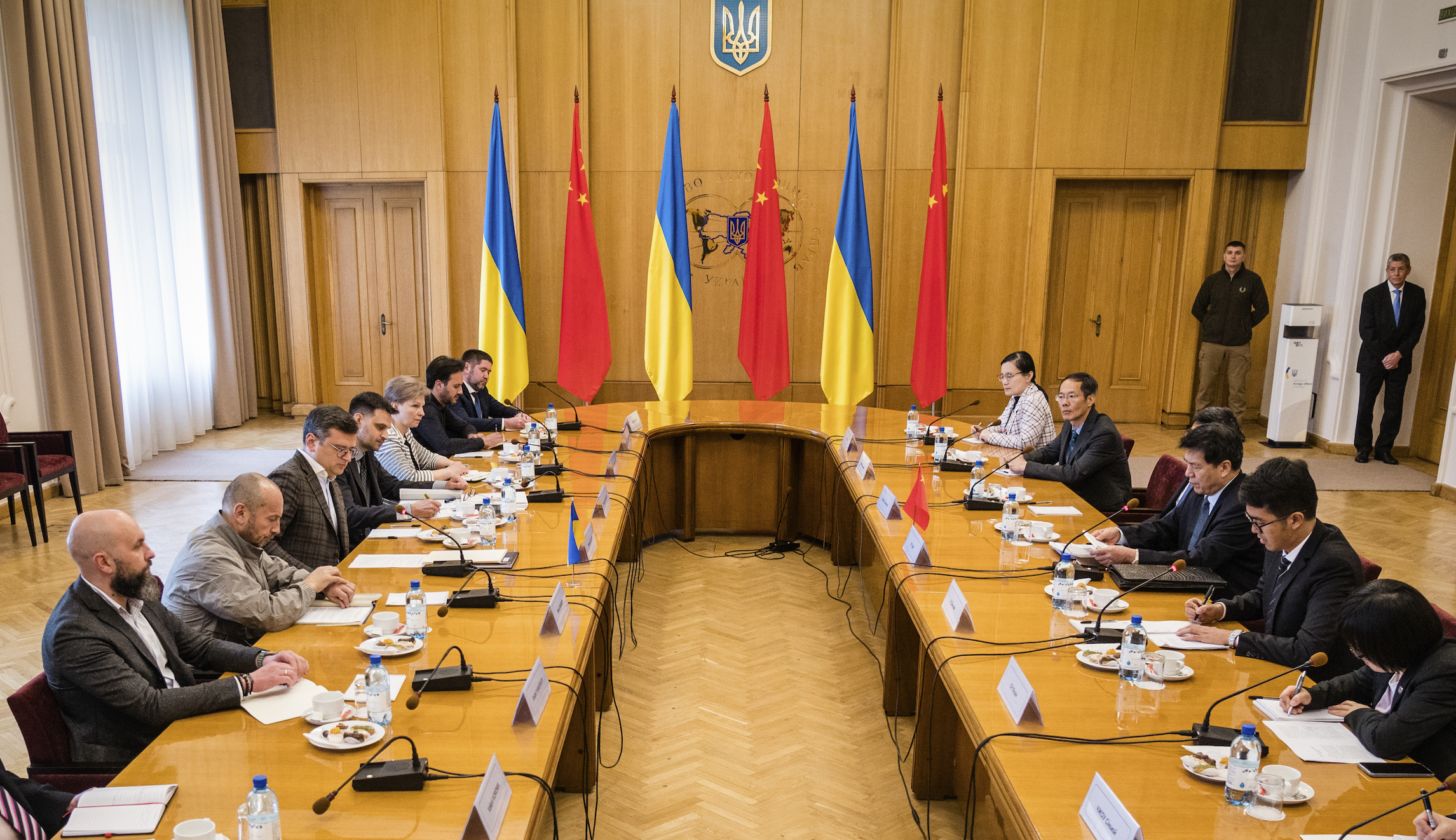 Chinese envoy meets with Ukrainian leaders urging peace