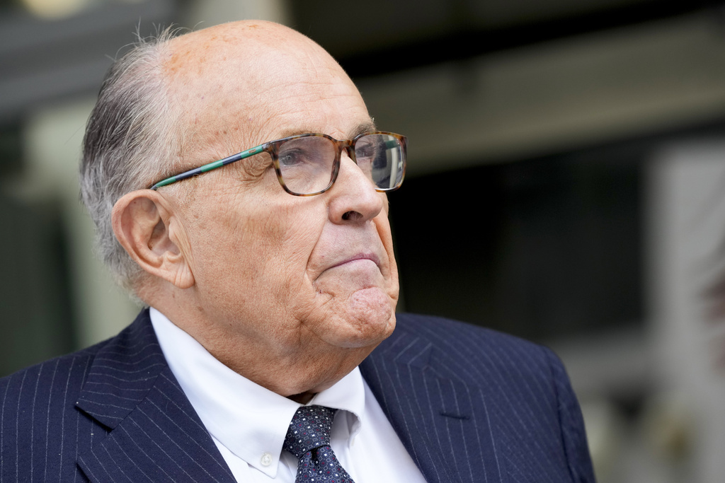 Georgia election workers ask for ‘default judgment’ ruling in Rudy Giuliani defamation case