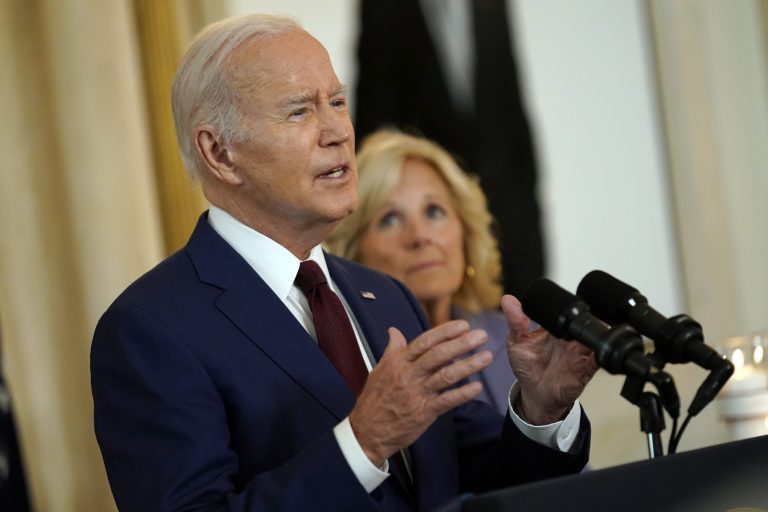 President Joe Biden commemorated the one-year anniversary of the Uvalde, Texas school shooting in a speech at the White House Wednesday, where he once again called on Congress to pass 