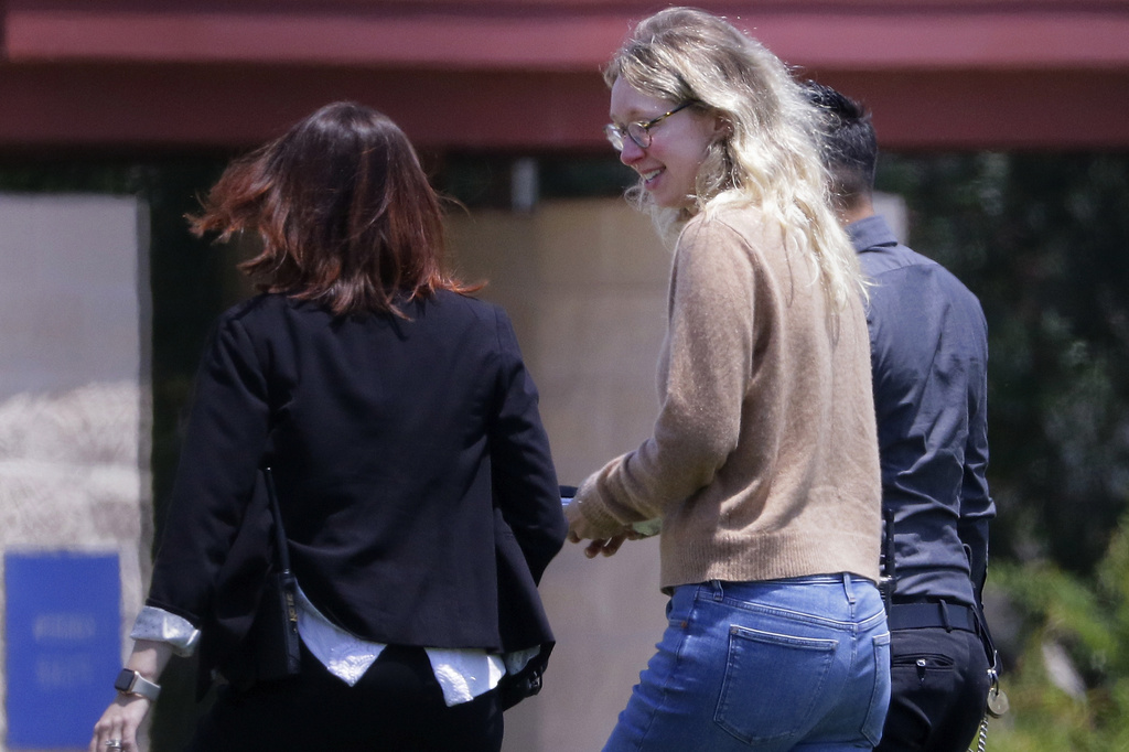 APTOPIX Theranos Fraud Holmes Prison