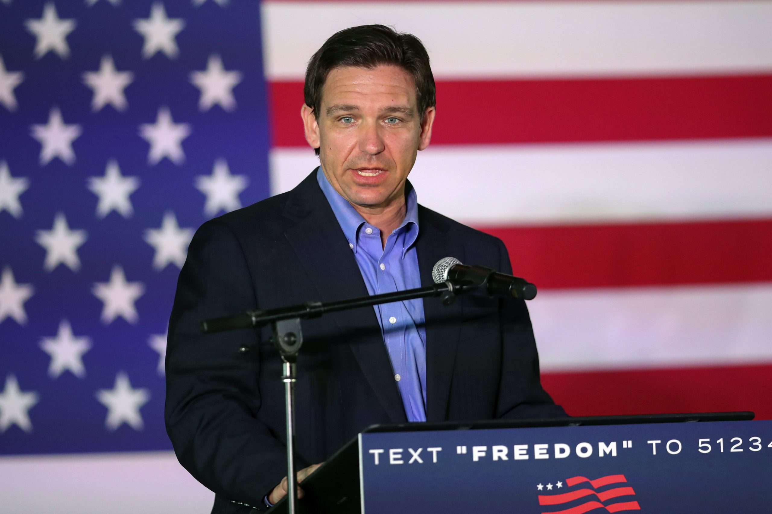 DeSantis defends ‘effective’ migrant flights and blasts California in surprise border visit