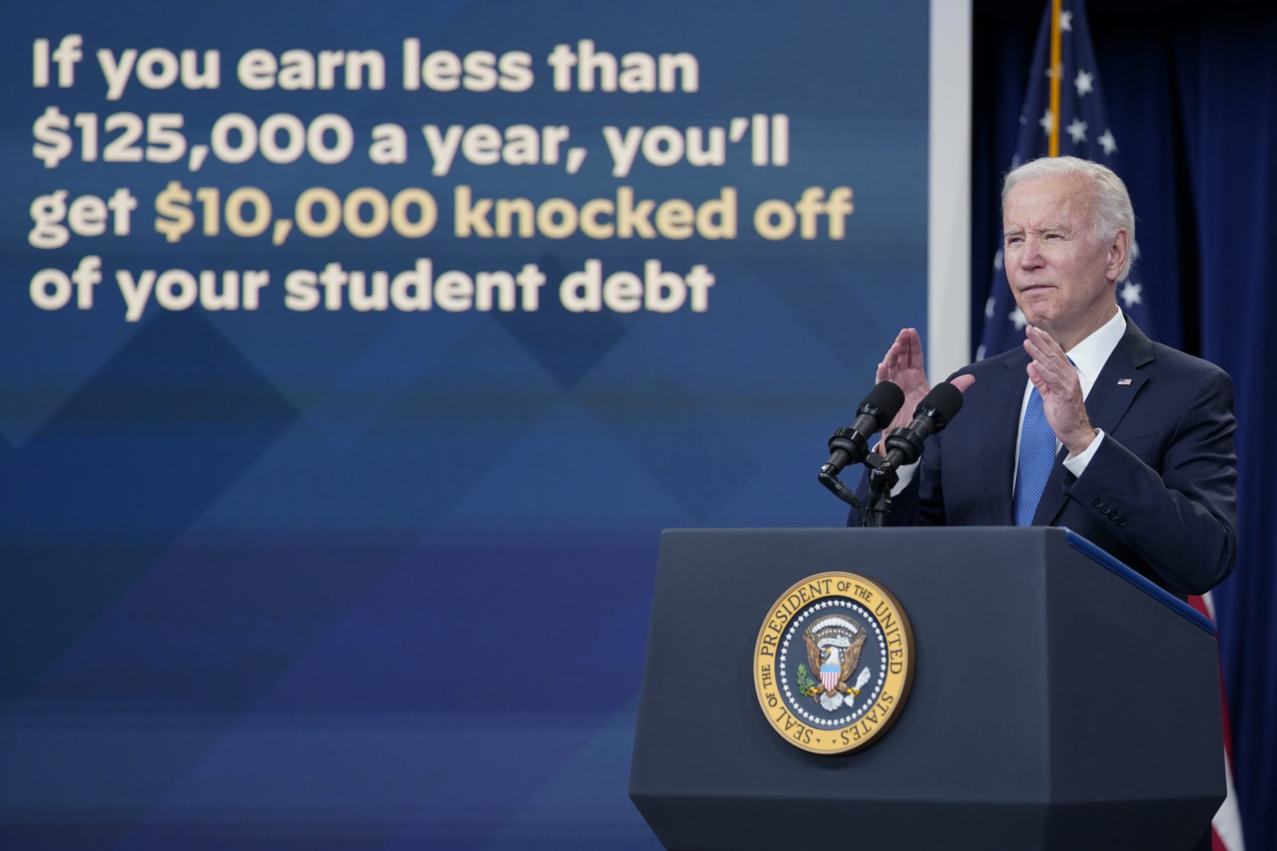 Biden announces student loan ‘On Ramp’ program and denies giving borrowers ‘false hope’