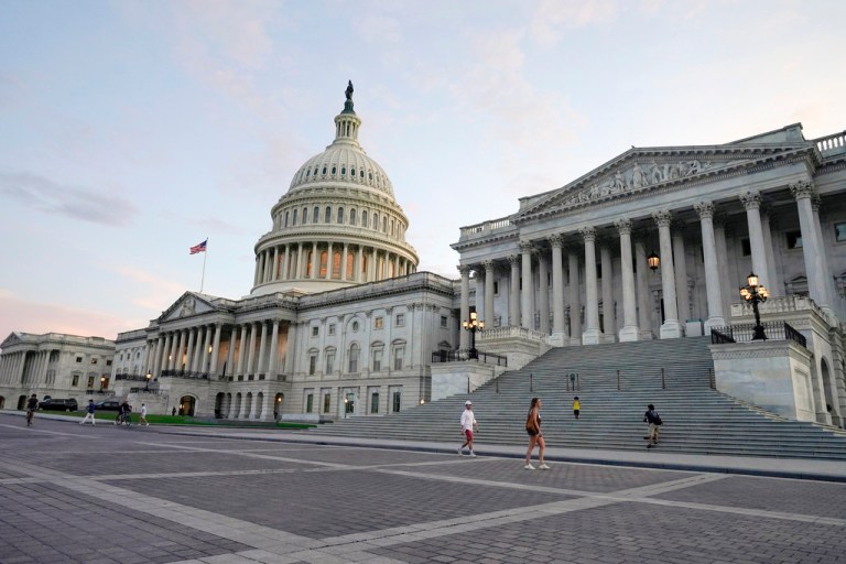 The U.S Capitol is seen on Tuesday, July 4, 2023, on Capitol Hill in Washington. 
