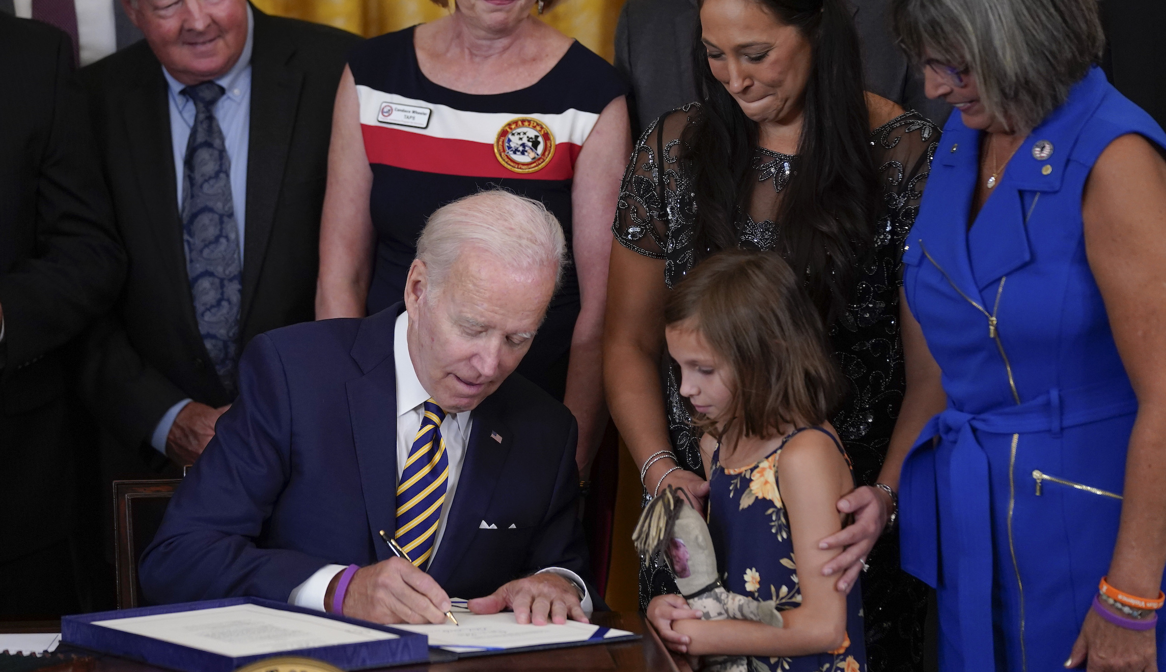 Biden celebrates anniversary of toxic burn pits legislation in Utah speech