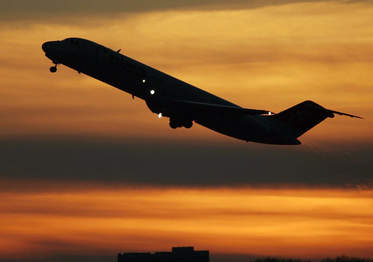 Drug suspect jumps out of plane to escape police